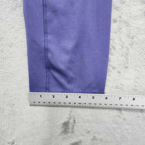 All In Motion Leggings Womens XL Purple High Rise Crop Capri Workout Gym Yoga - Picture 9 of 10